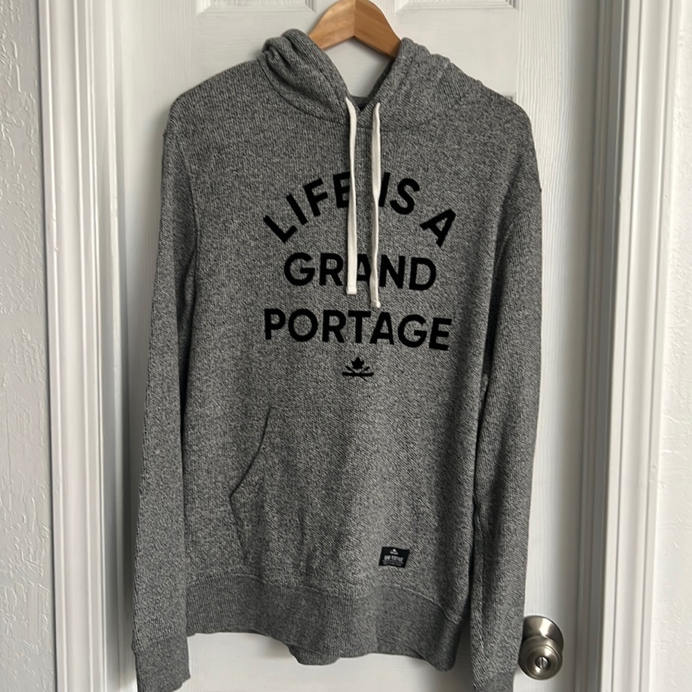 Grand Portage hooded sweater